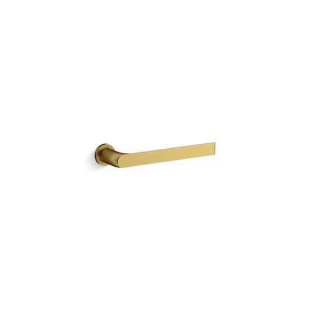 Kohler Avid Towel Arm Vibrant Brushed Moderne Brass 97498-2MB